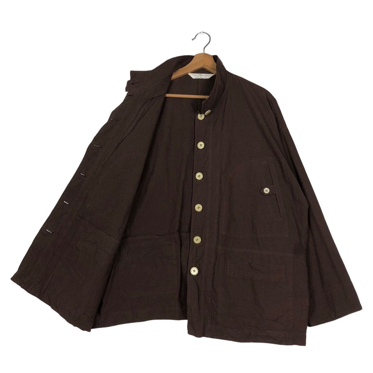 Issey Miyake 🔥Vintage Big Pocket Shirt Jacket Work Yacco Maricard Japan Size US L / EU 52-54 / 3 - 11 Thumbnail
