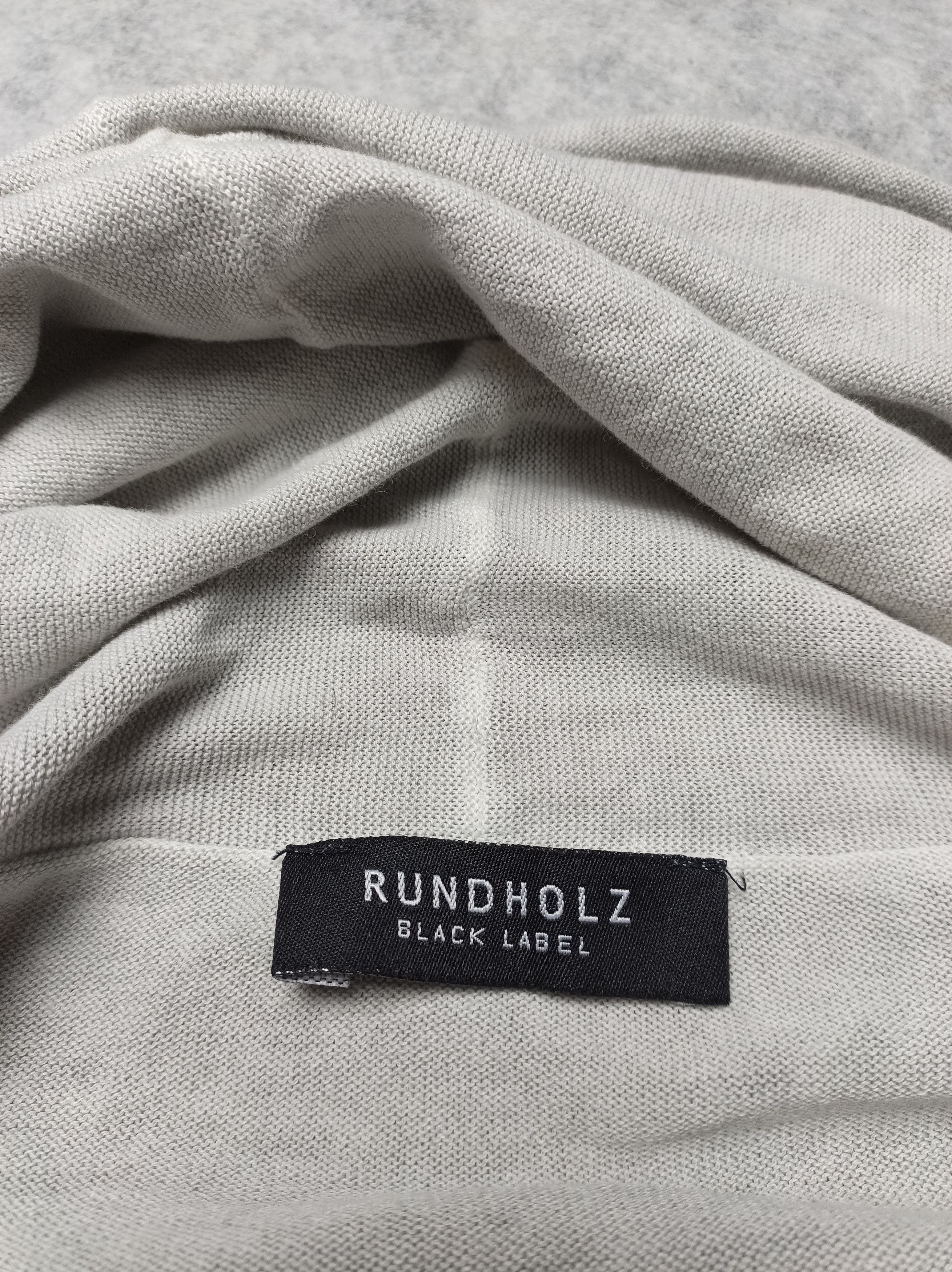 Rundholz RUNDHOLZ Black Label Gray Open Asymmetric Cardigan Size L / US 10 / IT 46 - 7 Thumbnail