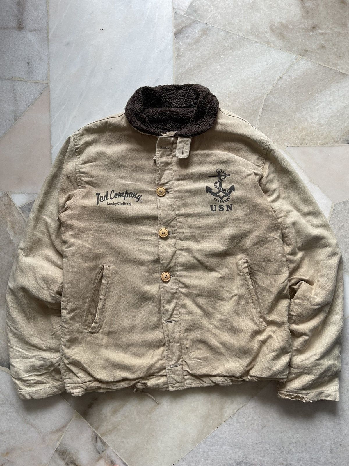 Vintage 2000s Ted Company The Sailorman n-1 Jacket Size US L / EU 52-54 / 3 - 1 Thumbnail