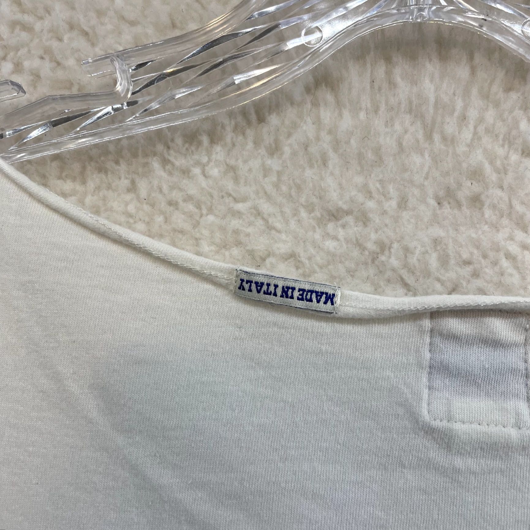 Franklin & Marshall VINTAGE Franklin & Marshall Top Shirt White XS Womens S/M Italy 2000s Y2K Preppy Sporty College University Wide Neck Size S / US 4 / IT 40 - 4 Thumbnail