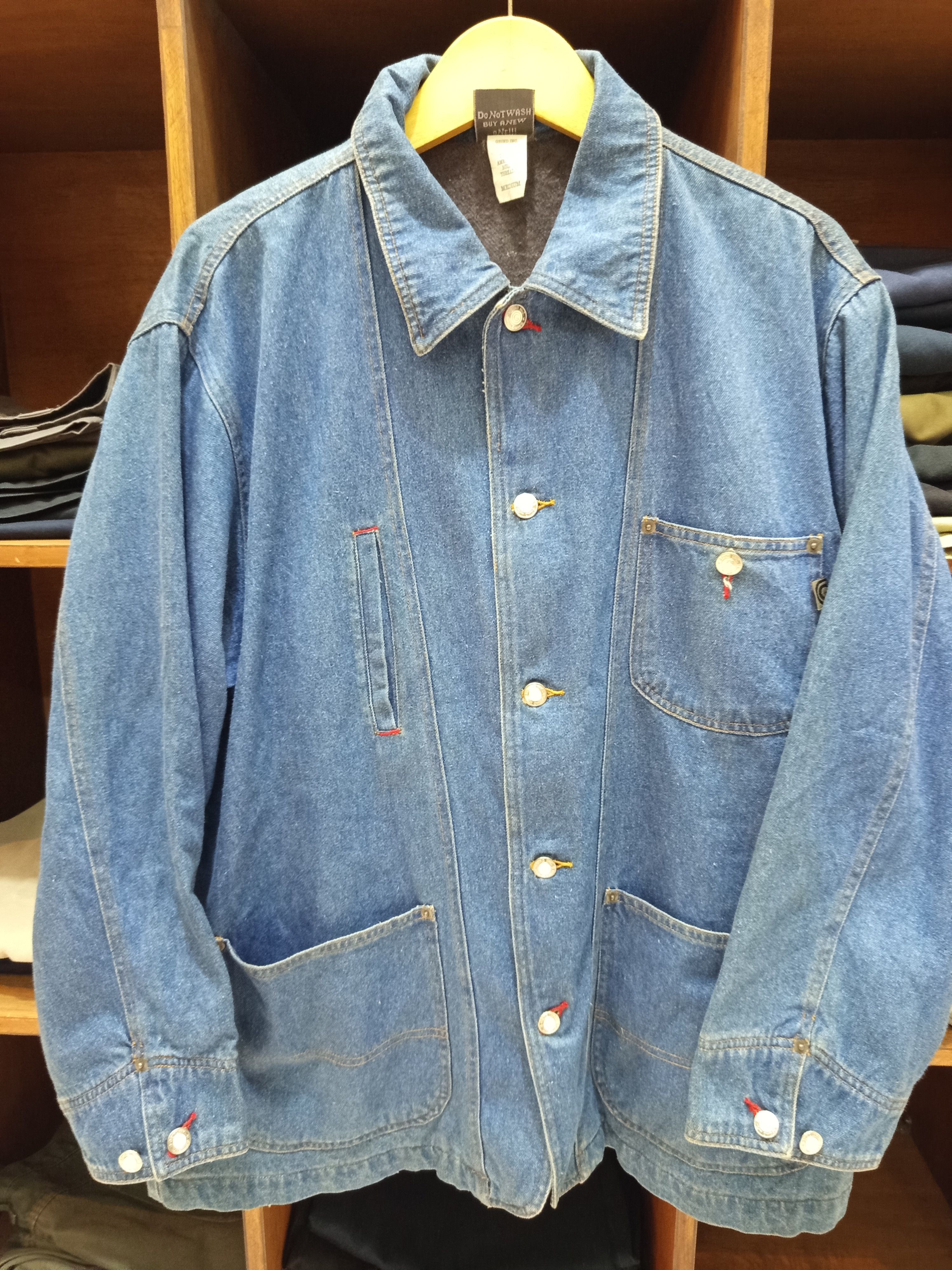 Vintage Y2K Grind Inc Denim Work Jacket Size US M / EU 48-50 / 2 - 1 Thumbnail