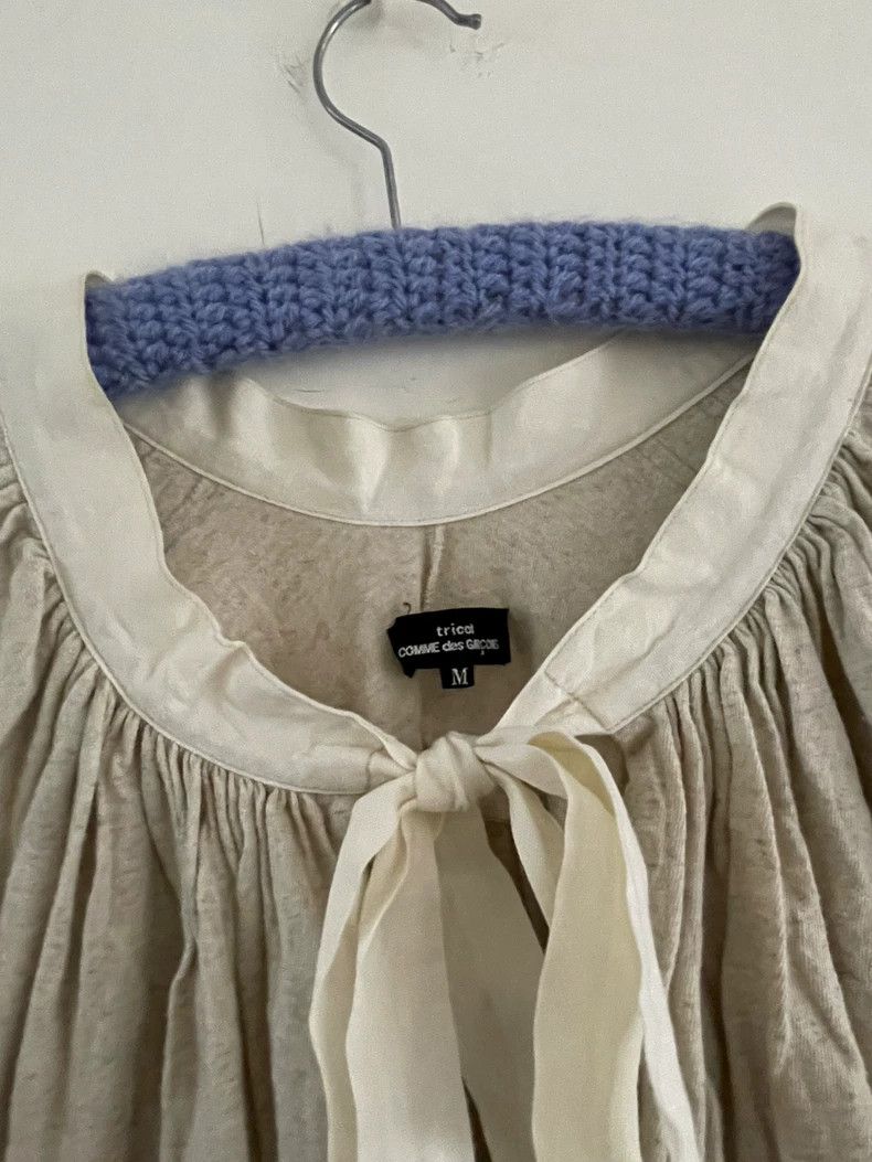 Comme des Garcons Comme Des Garcons Linen Cardigan Blouse Size M / US 6-8 / IT 42-44 - 5 Thumbnail