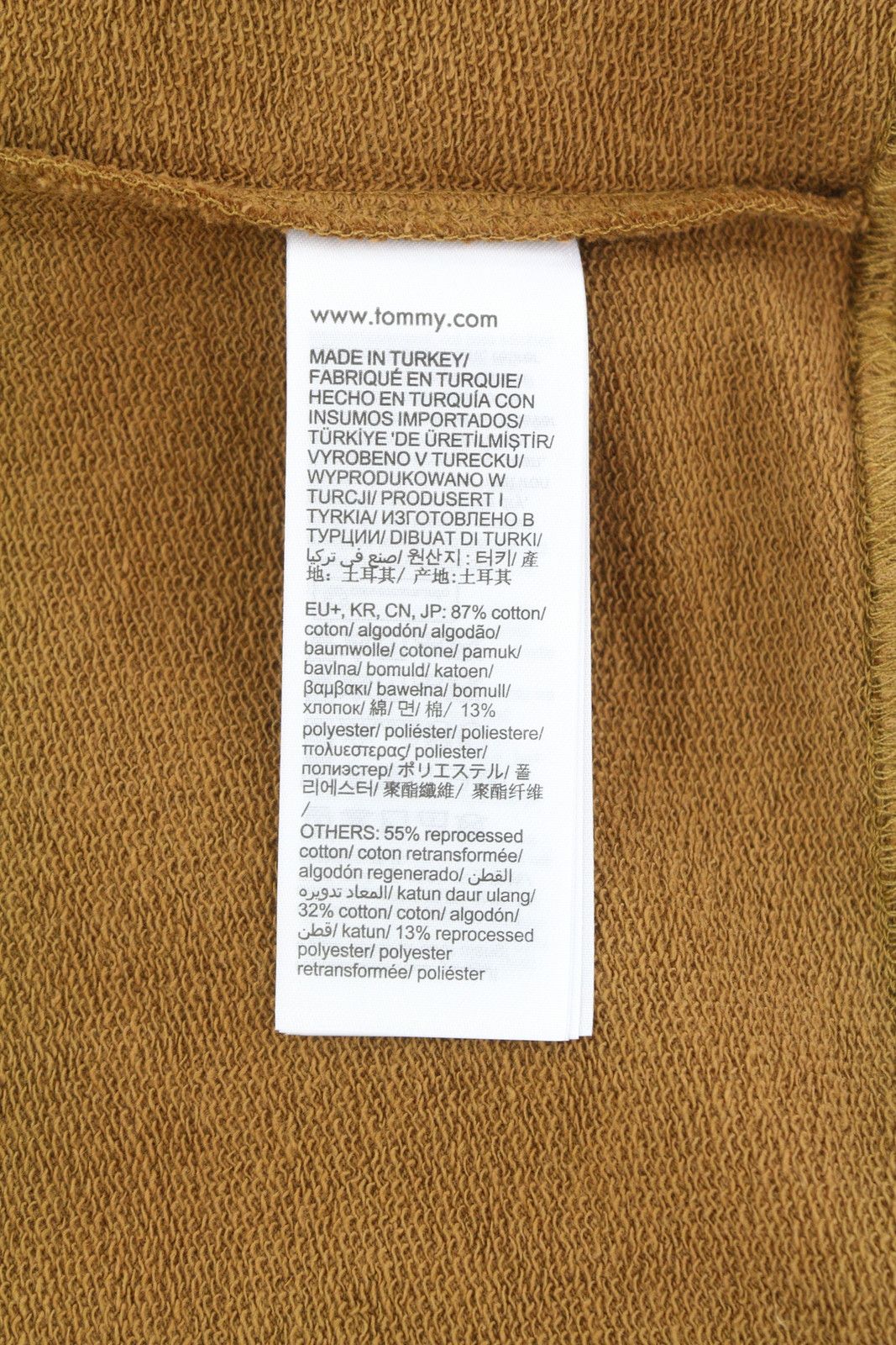 Tommy Hilfiger RLX SIGNATURE XL Brown Kangaroo Logo Pullover Hoodie 85200 Size US XL / EU 56 / 4 - 7 Thumbnail
