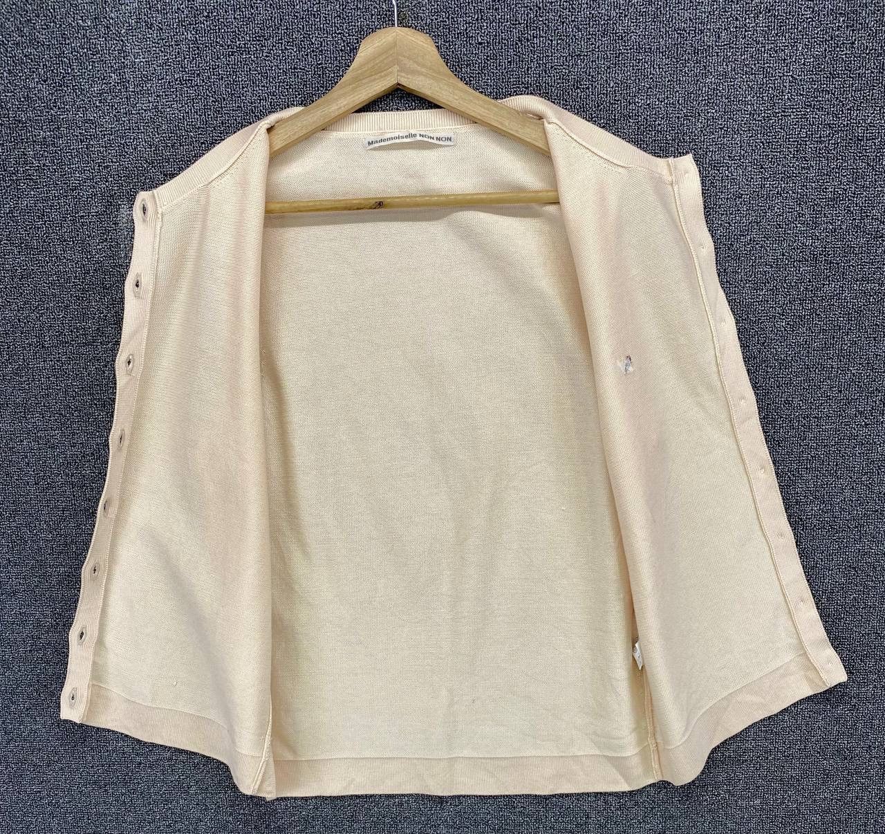 Issey Miyake Vintage Issey Miyake Mademoiselle Non Non Button Up Vest Size L / US 10 / IT 46 - 7 Thumbnail