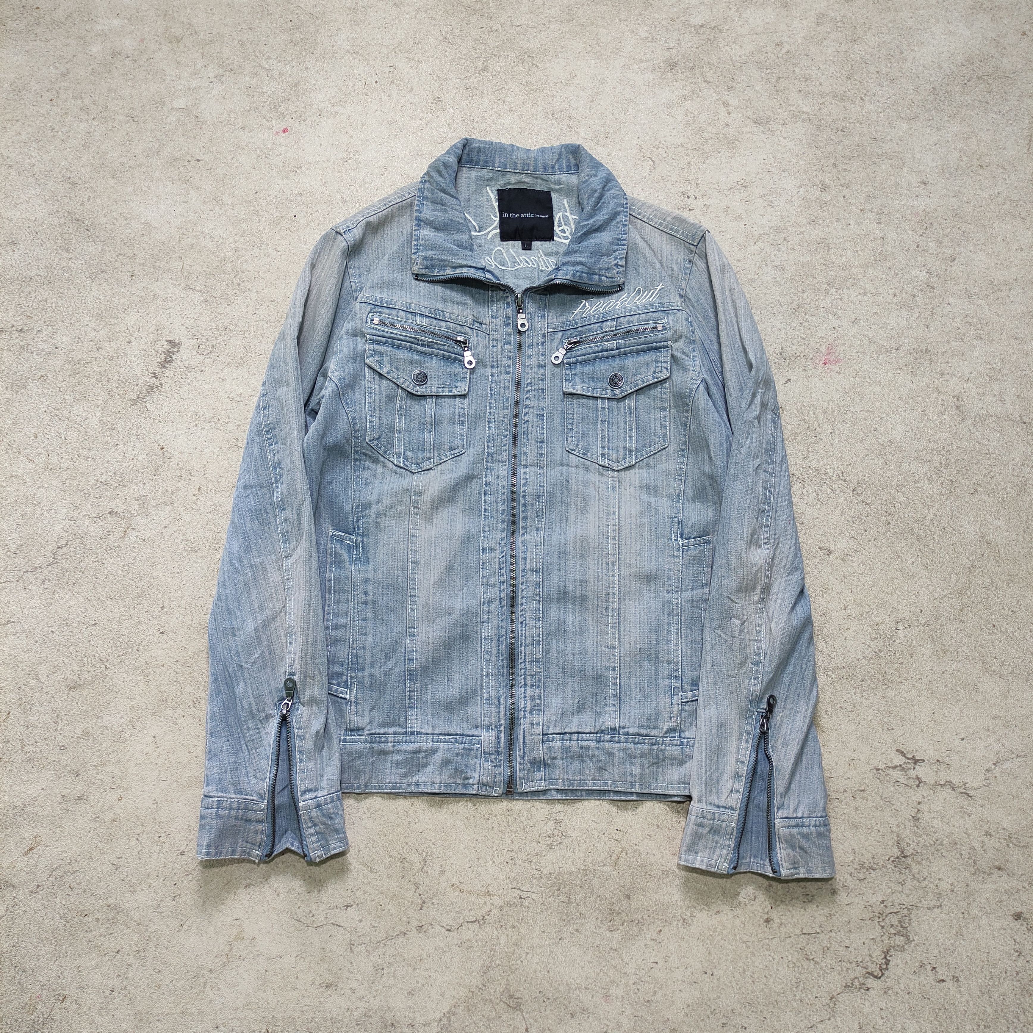 In The Attic Homme Denim Jacket - 2000s vkei