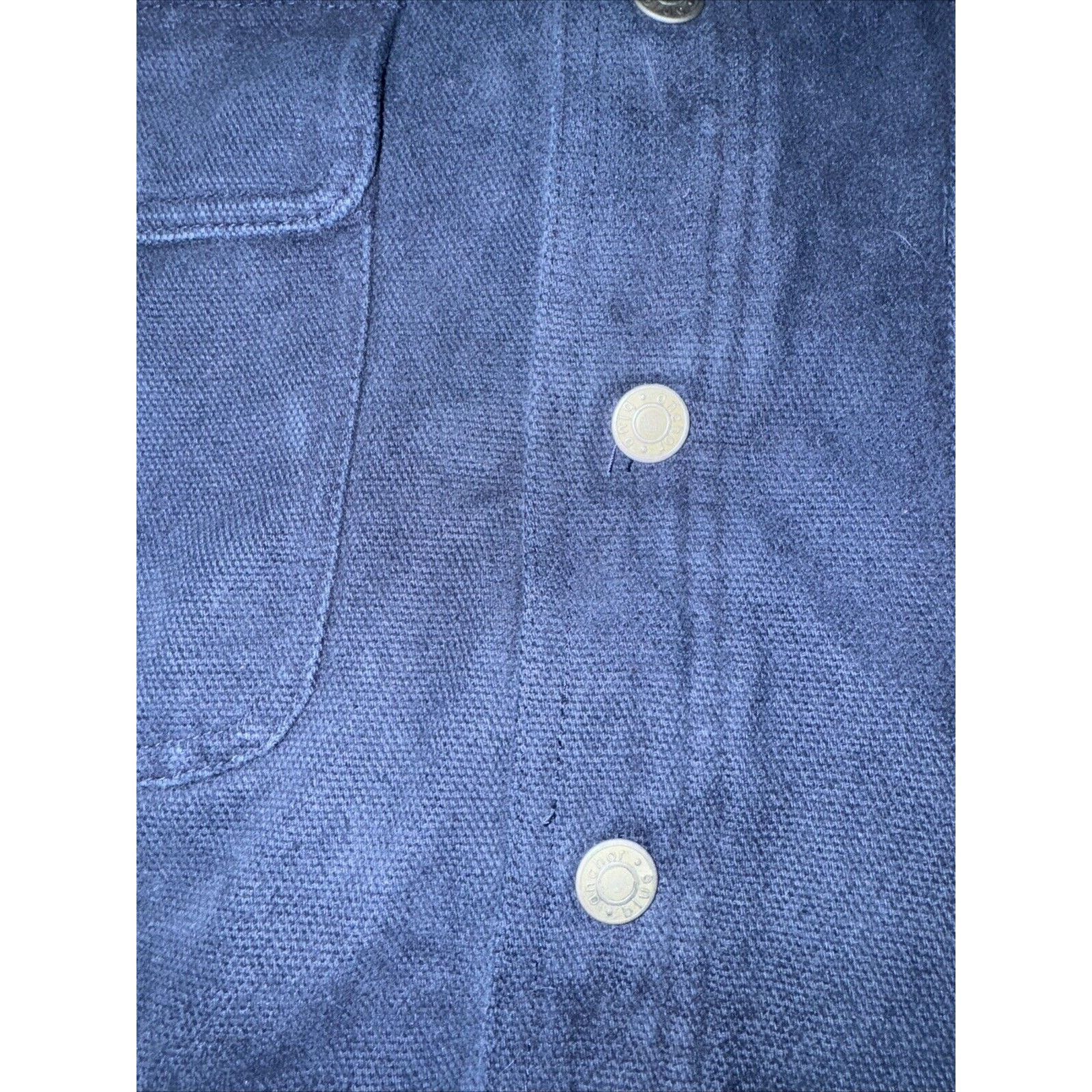 Anchor Blue Vintage Anchor Blue Workwear Jacket Blue Small 24x28 Size US S / EU 44-46 / 1 - 2 Thumbnail