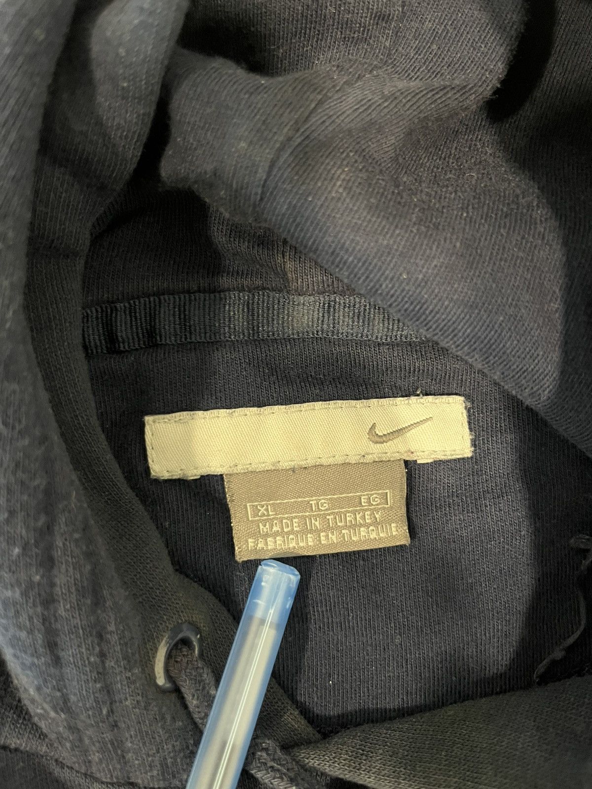Nike × Vintage Nike hoodie Y2K Size US XL / EU 56 / 4 - 4 Thumbnail