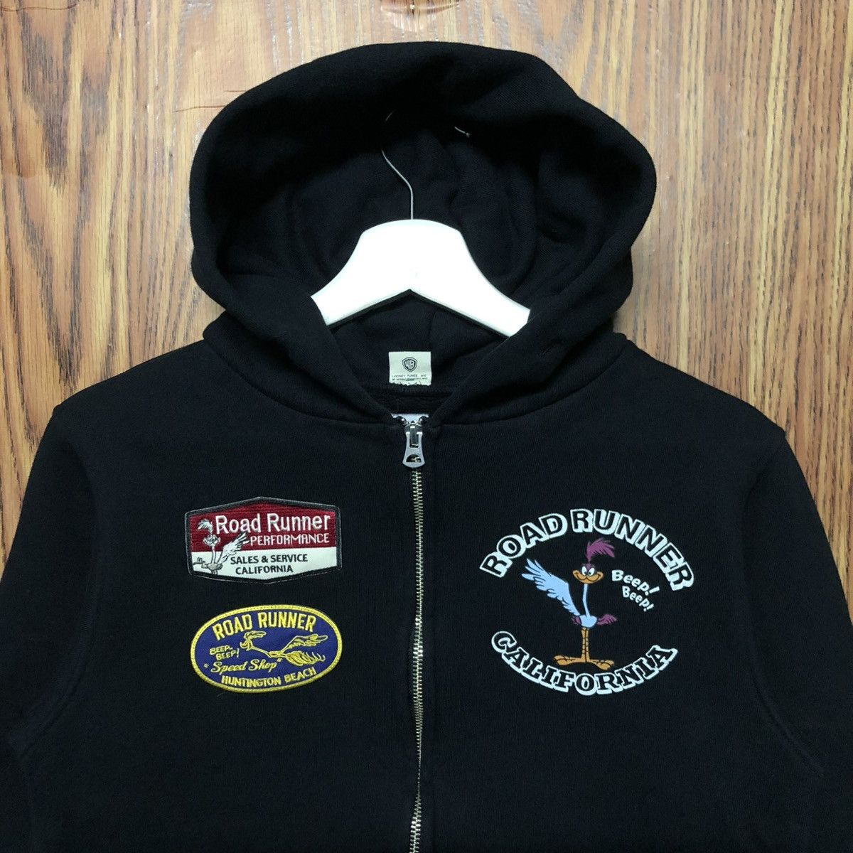 Vintage Cheswick Road Runner Zip Hoodie Sweatshirt
