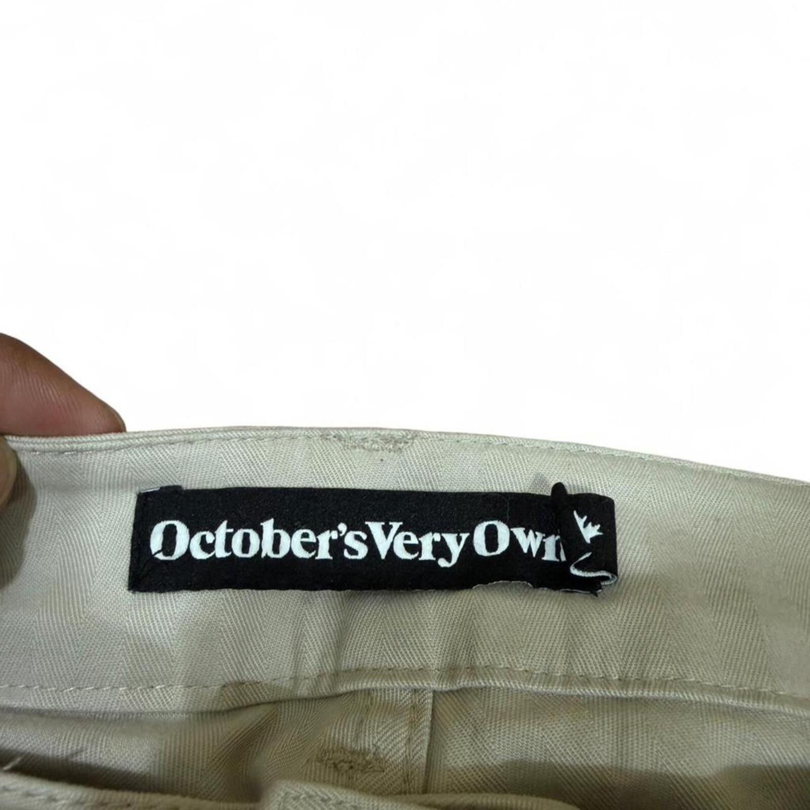 October's Very Own Ovo cargo pants with zipper on side pockets Size US 33 - 1 Thumbnail