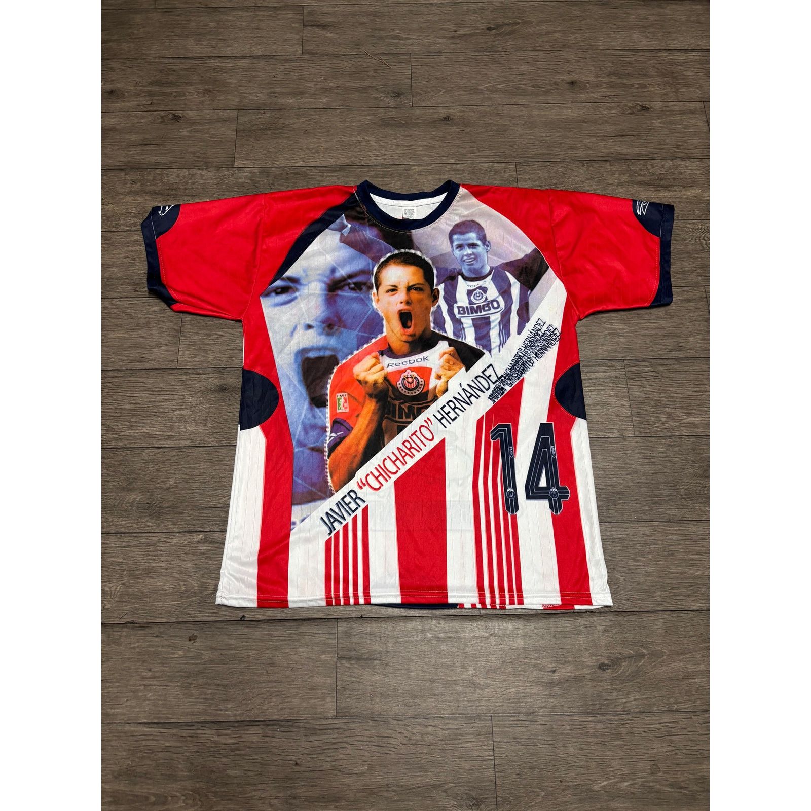 Vintage Vintage Chicharito Chivas All Over Print Tee Sz L 00s Size US L / EU 52-54 / 3 - 1 Thumbnail