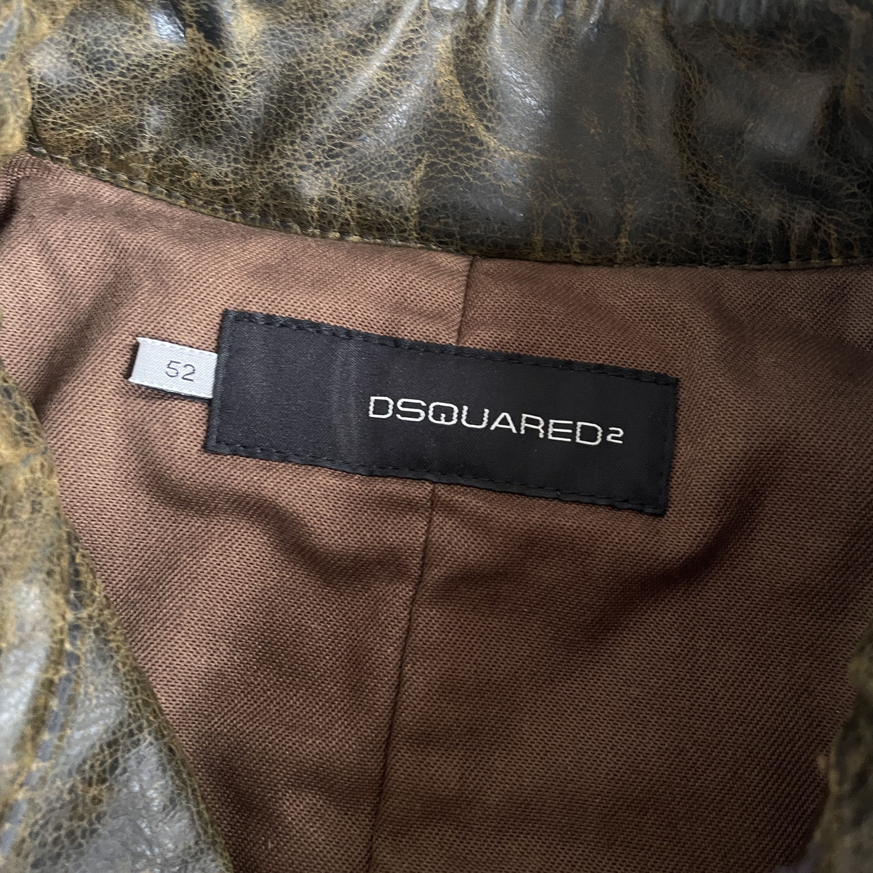 Dsquared2 Dsquared2 AW03 leather jacket Size US M / EU 48-50 / 2 - 10 Thumbnail