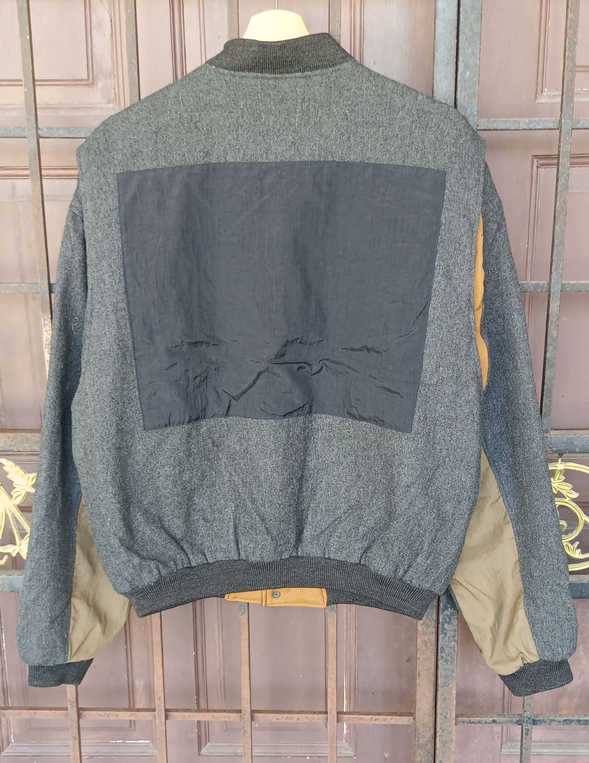 Japanese Brand Vintage🔥 West CAB Bomber Jacket Multi Colour Click Button Size US L / EU 52-54 / 3 - 3 Thumbnail