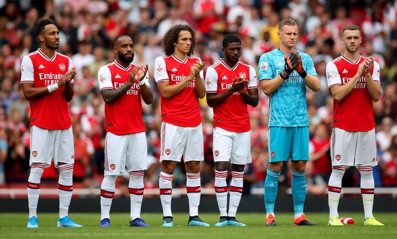 Adidas ARSENAL ADIDAS 2019/2020 FOOTBALL SOCCER HOME SHORTS Size US 30 / EU 46 - 8 Thumbnail