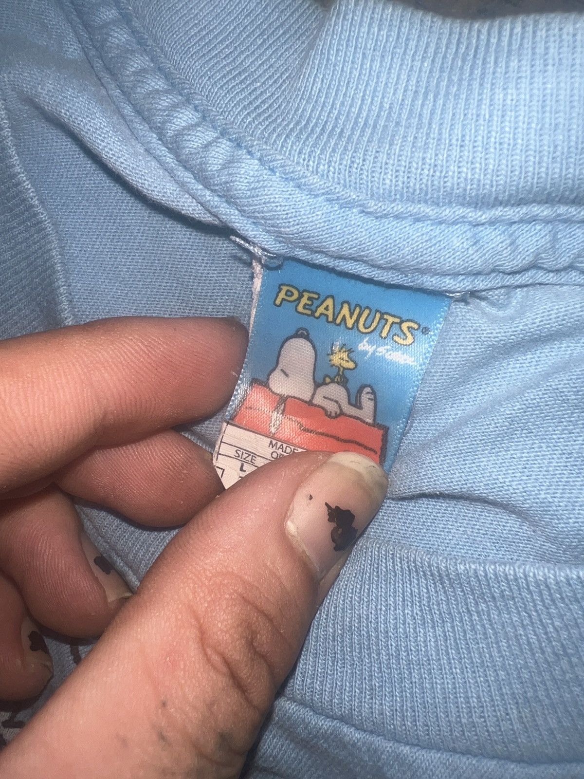 Alstyle Alstyle Peanuts Snoopy Tee Size US L / EU 52-54 / 3 - 5 Thumbnail
