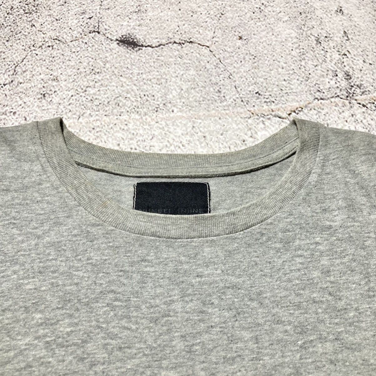 Number (N)ine Vintage Number (N)ine Spell Out Box Logo T-shirt Grey Size US L / EU 52-54 / 3 - 8 Thumbnail