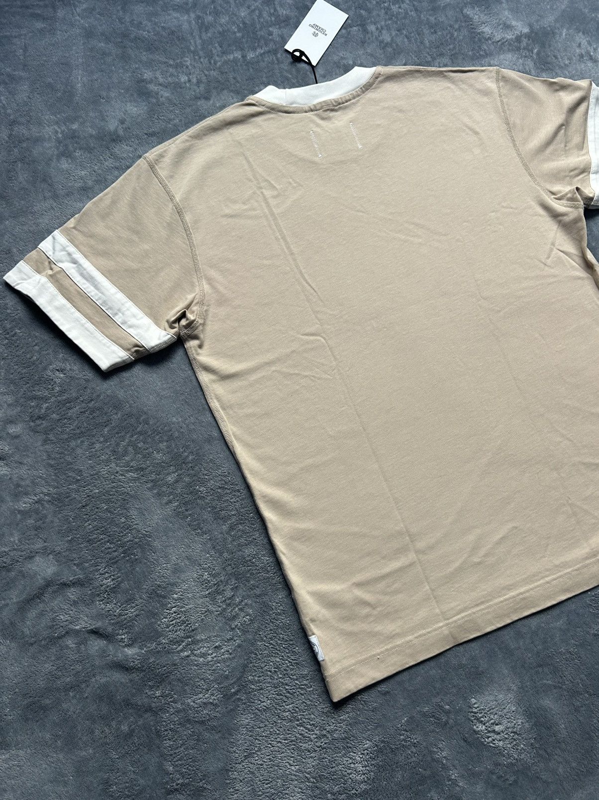 Reigning Champ Reigning Champ Short Sleeve Football T-Shirt Dune — Size M Size US M / EU 48-50 / 2 - 11 Thumbnail