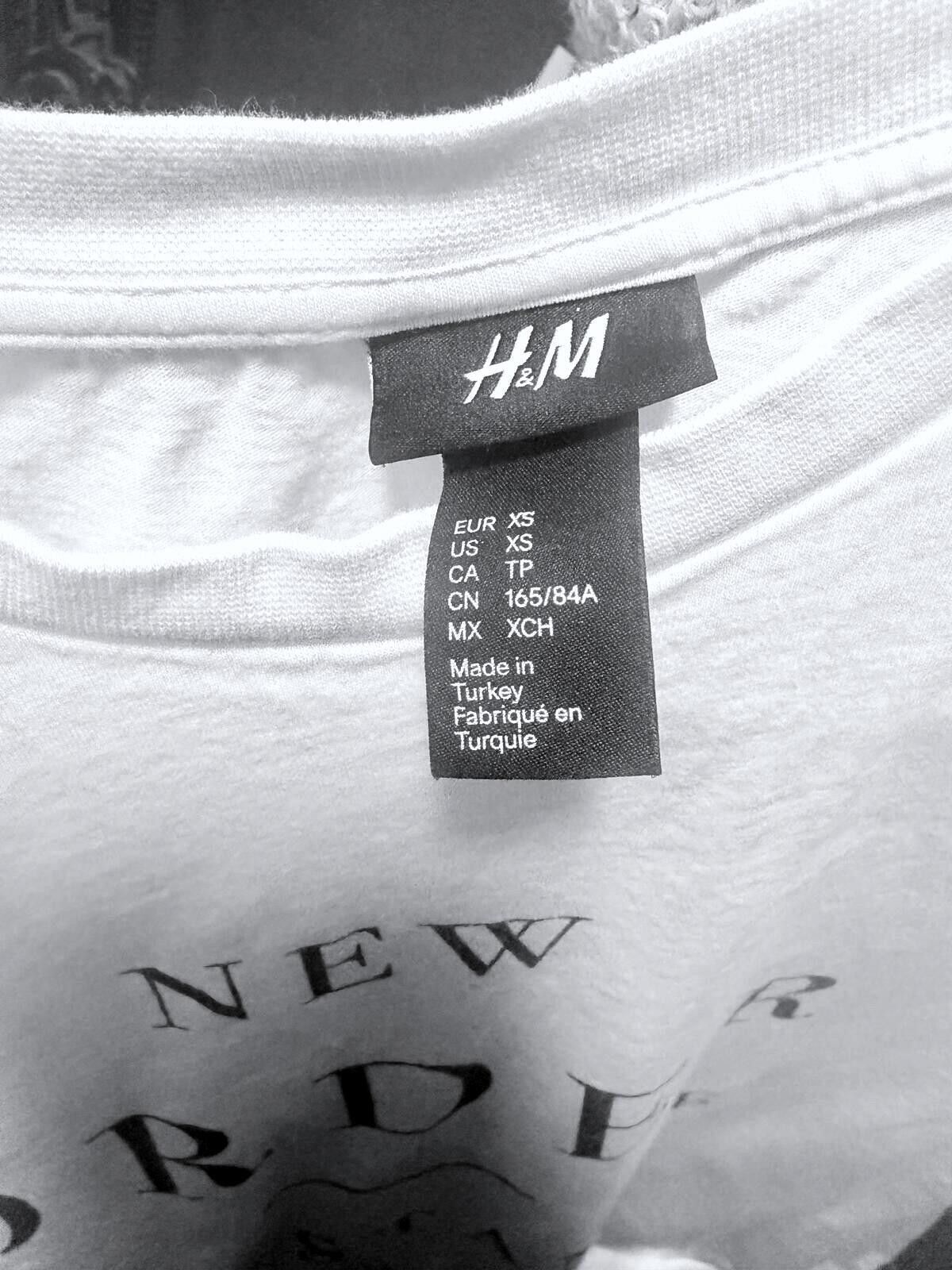 H&M New Order "Substance 1987" Band T-Shirt - [XS] Size ONE SIZE - 4 Thumbnail