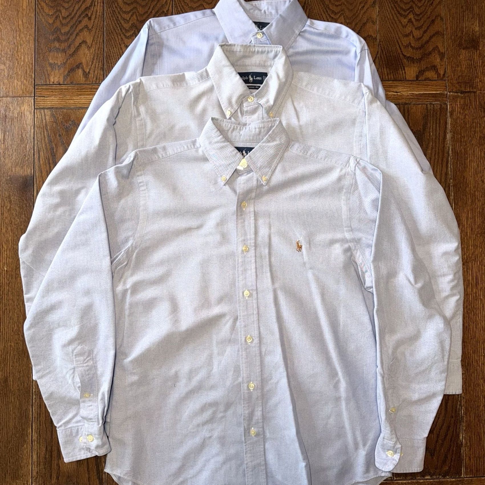 Ralph Lauren Ralph Lauren Button Down Shirt Men’s 15 32/33 Classic Blue Lot Of 3 Size US M / EU 48-50 / 2 - 2 Thumbnail
