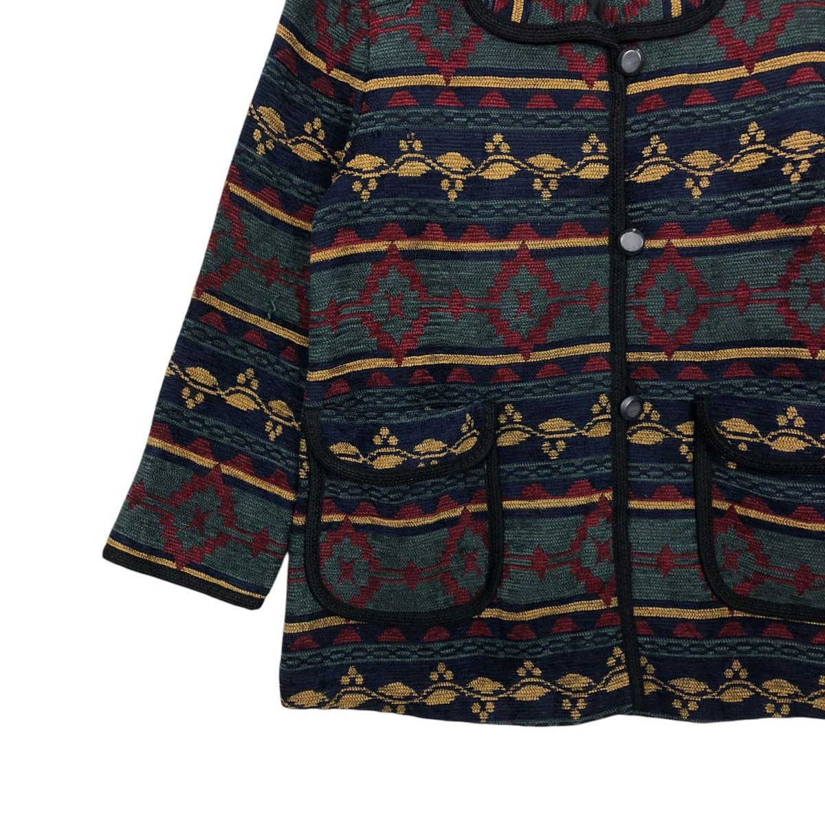 Japanese Brand 🔥VINTAGE CHORE WORK JACKET GAMZA NAVAJO DESIGN ISSEY MIYAKE Size US M / EU 48-50 / 2 - 6 Thumbnail