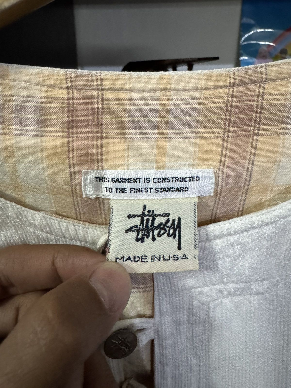 Stussy VINTAGE 90’S STUSSY HENLEY STYLE TOP LONGSLEEVE 🔥RARE🔥 Size US XL / EU 56 / 4 - 6 Thumbnail
