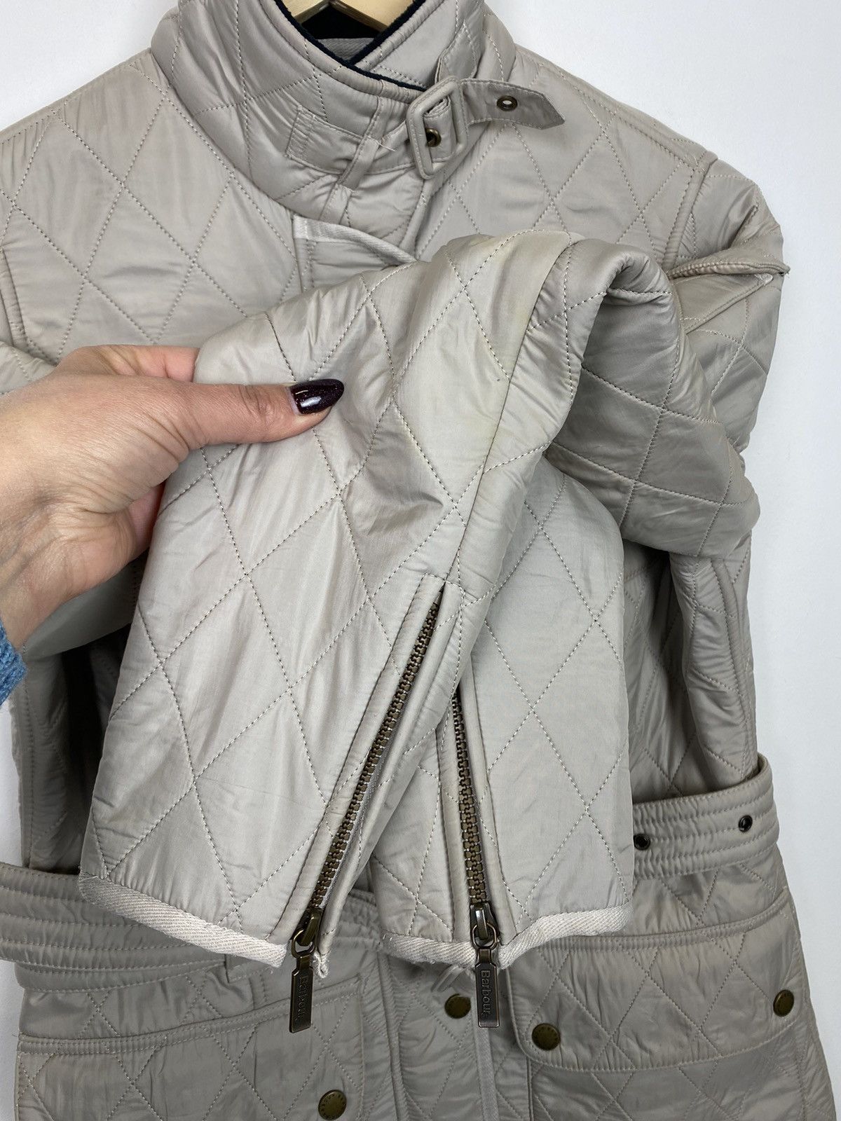 Barbour Vintage Barbour International Polar Quilt Jacket Ladies 10 Size M / US 6-8 / IT 42-44 - 4 Thumbnail
