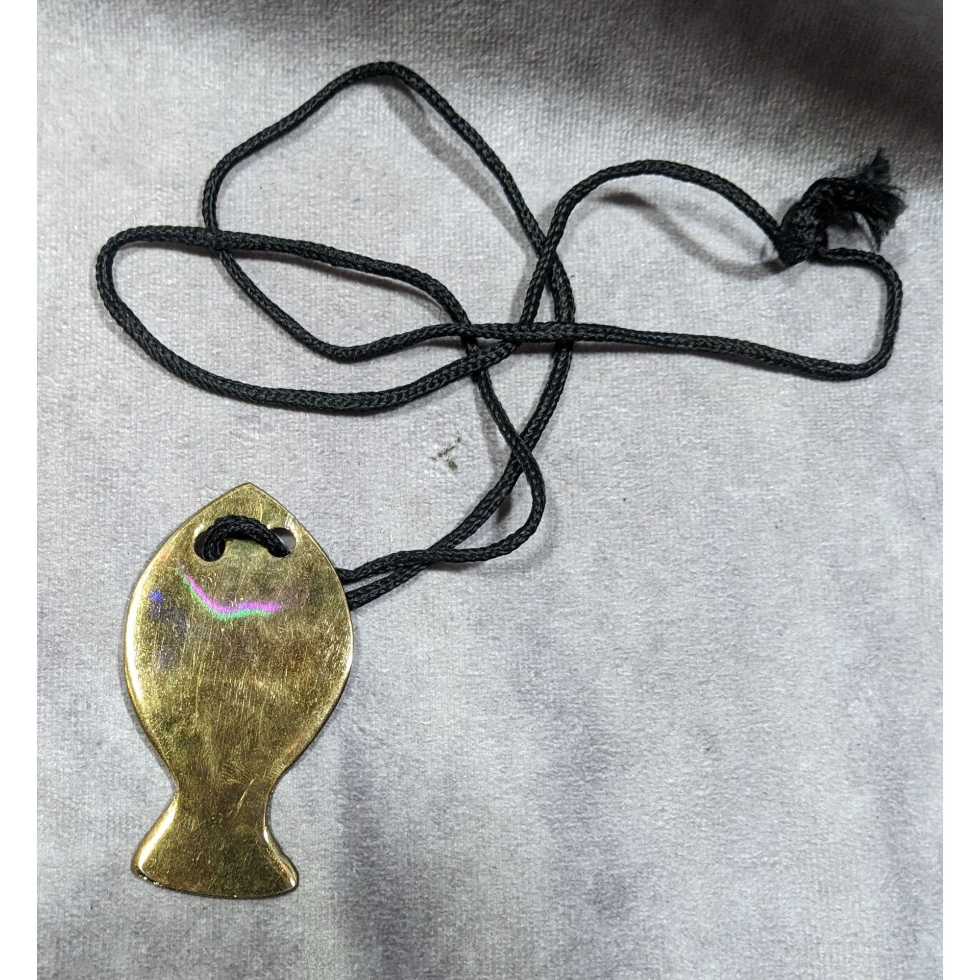 Other Casual Bronze Metal Fish Pendant Necklace Size ONE SIZE - 7 Thumbnail