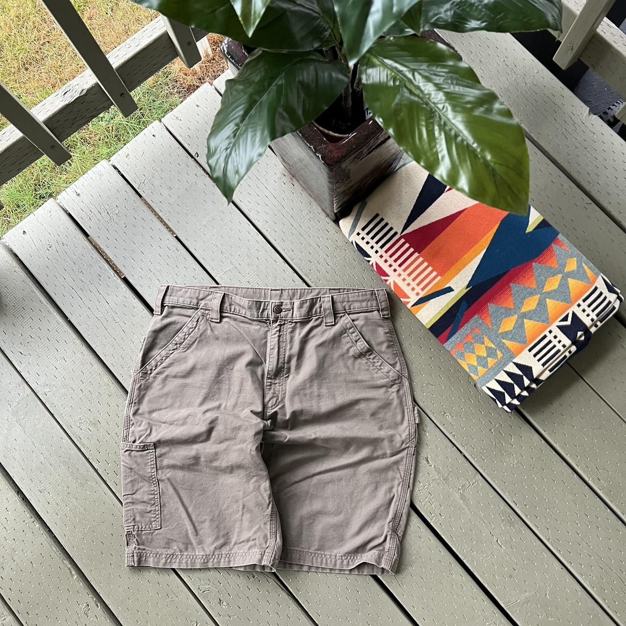 Carhartt × Vintage Vintage Y2K Carhartt Shorts Size US 36 / EU 52 - 2 Thumbnail