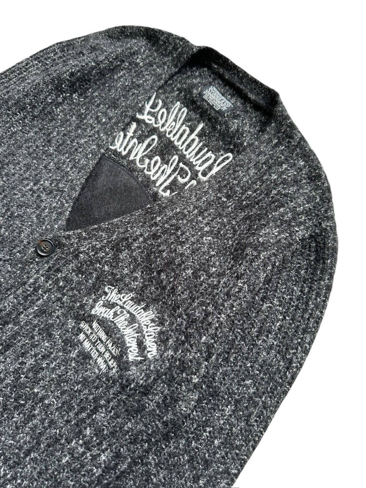 If Six Was Nine 00's Stooges & Co wool knitted cardigan Size US M / EU 48-50 / 2 - 5 Thumbnail
