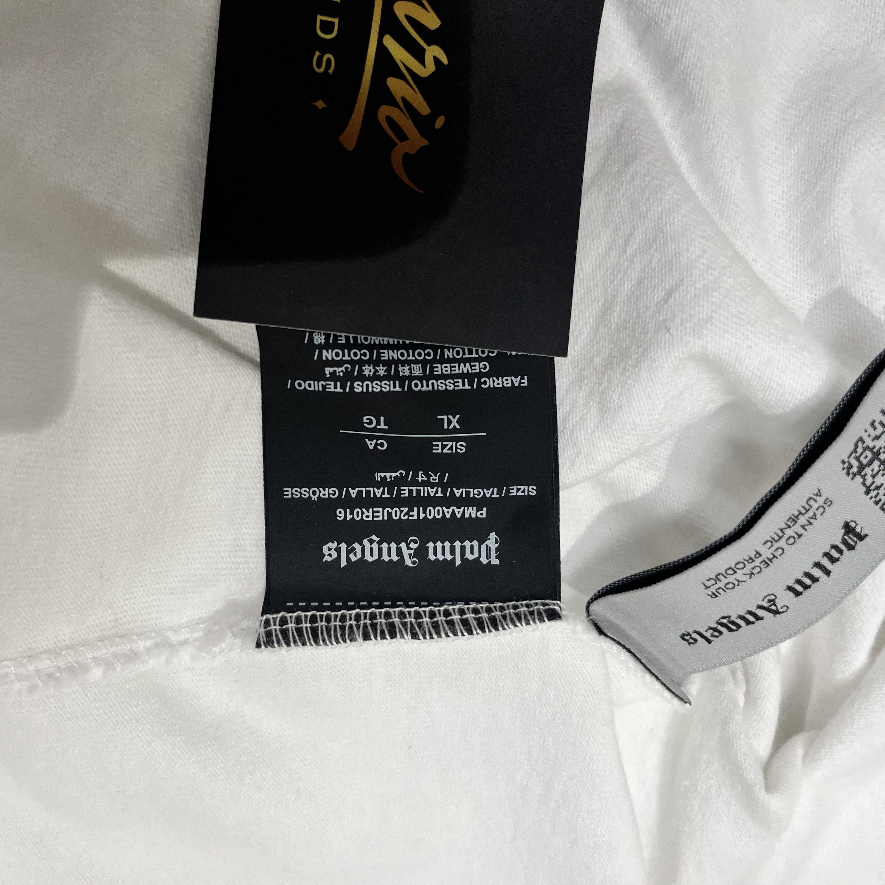 Palm Angels Palm Angels Sprayed Logo Tee Size US XL / EU 56 / 4 - 8 Thumbnail
