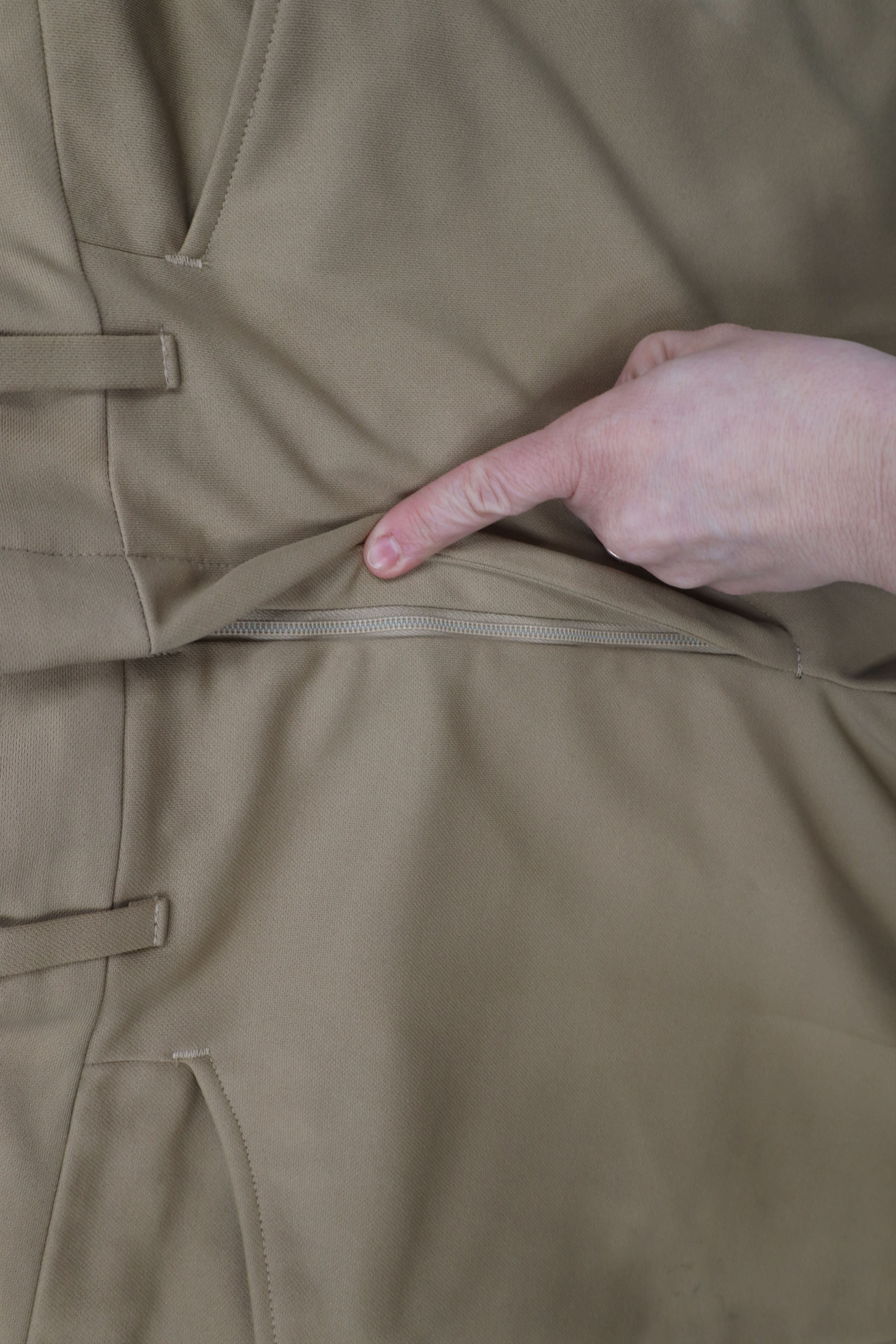 Vintage Vintage 70s Streetwear Bell Bottoms Chino Pants Beige USA Size US 36 / EU 52 - 7 Thumbnail