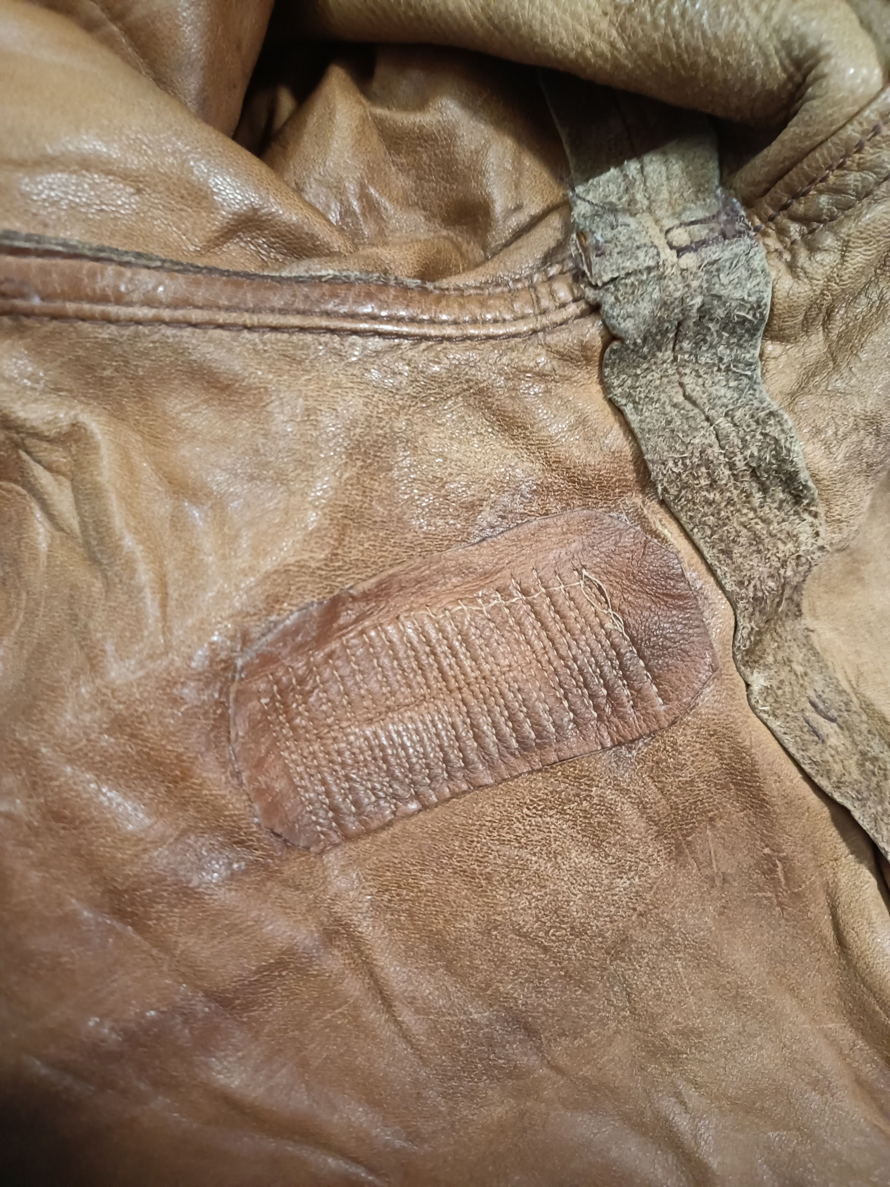 Levi's Vintage Clothing Distress Vintage 70s Levi's Leather Suede Flared Pants Size US 32 / EU 48 - 9 Thumbnail