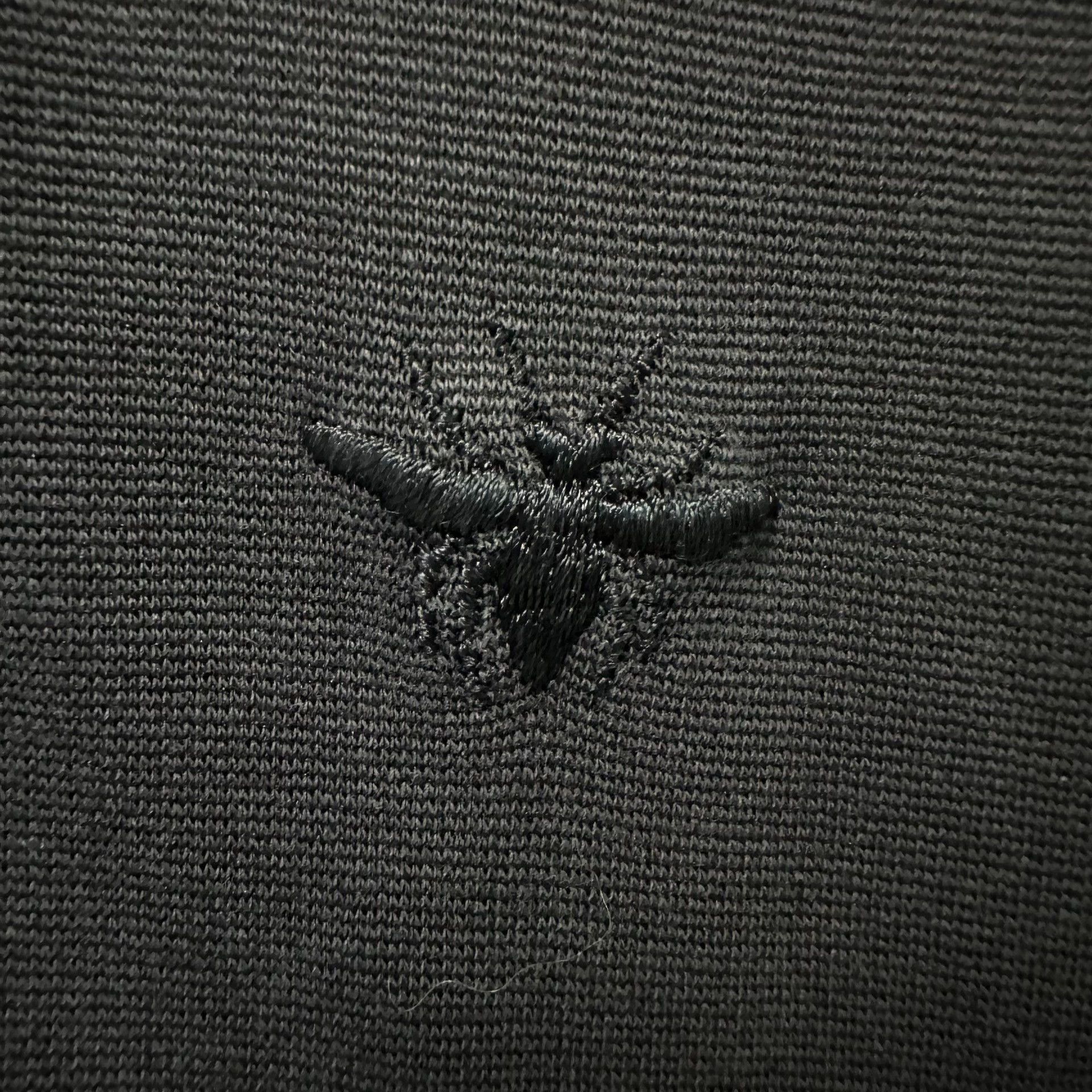 Dior Dior Distressed Black Bee Arm Ripped Zip Hoodie Size US M / EU 48-50 / 2 - 2 Thumbnail