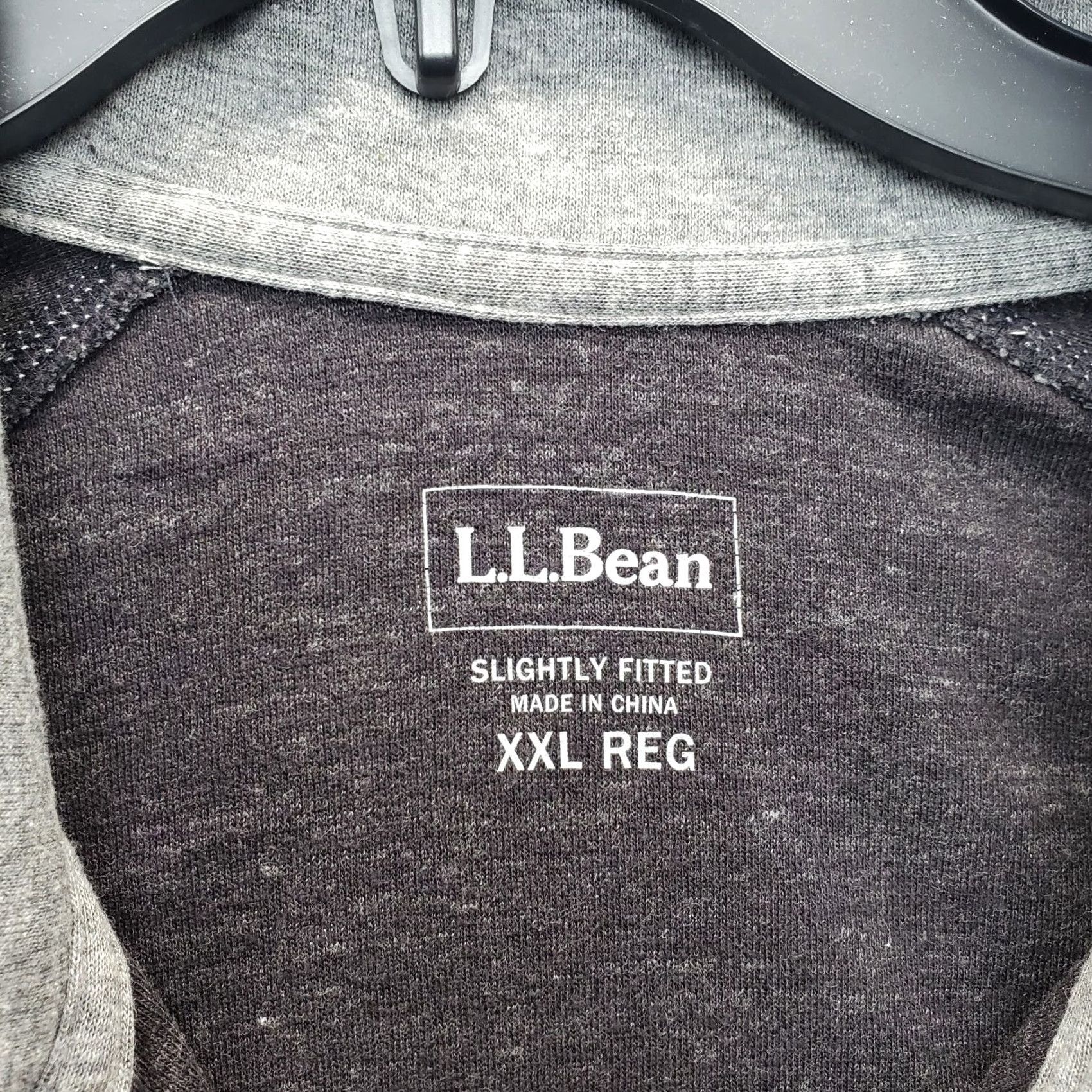 Vintage L.L. Bean Sweatshirt Mens 2XL Gray Mock Neck 1/4 Zip Ribbed Cuff Pullover Shirt Mens Size US XXL / EU 58 / 5 - 6 Thumbnail