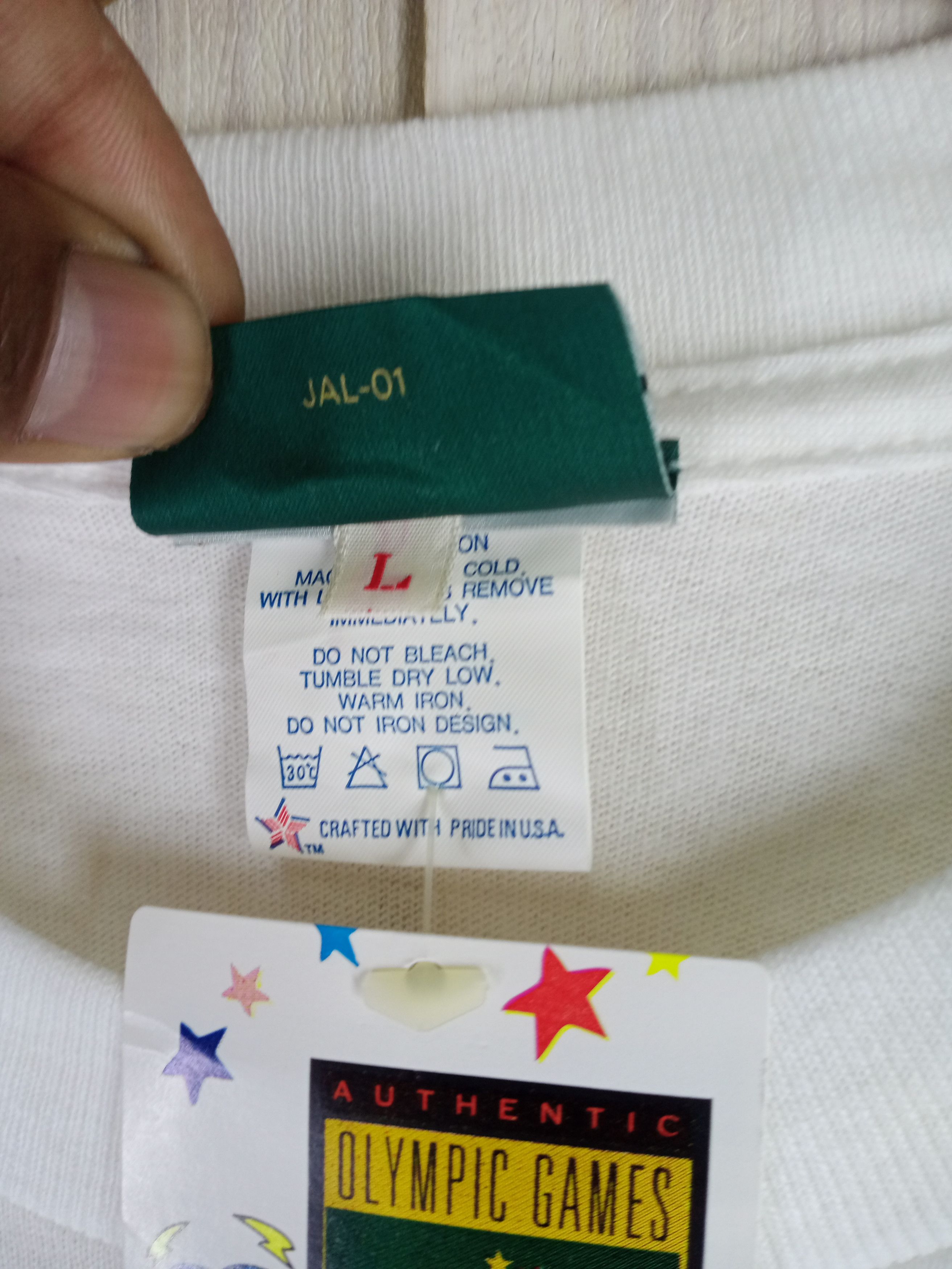 USA Olympics Very Rare Vintage Atlanta 1996 Olympic Games Judo Tshirt Size US L / EU 52-54 / 3 - 7 Thumbnail