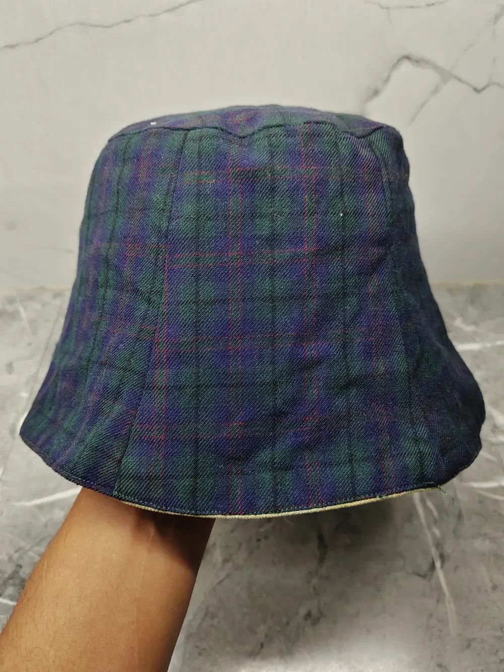 image of Vintage Unknown Japanese Reversible Bucket Hat in Mix, Men's