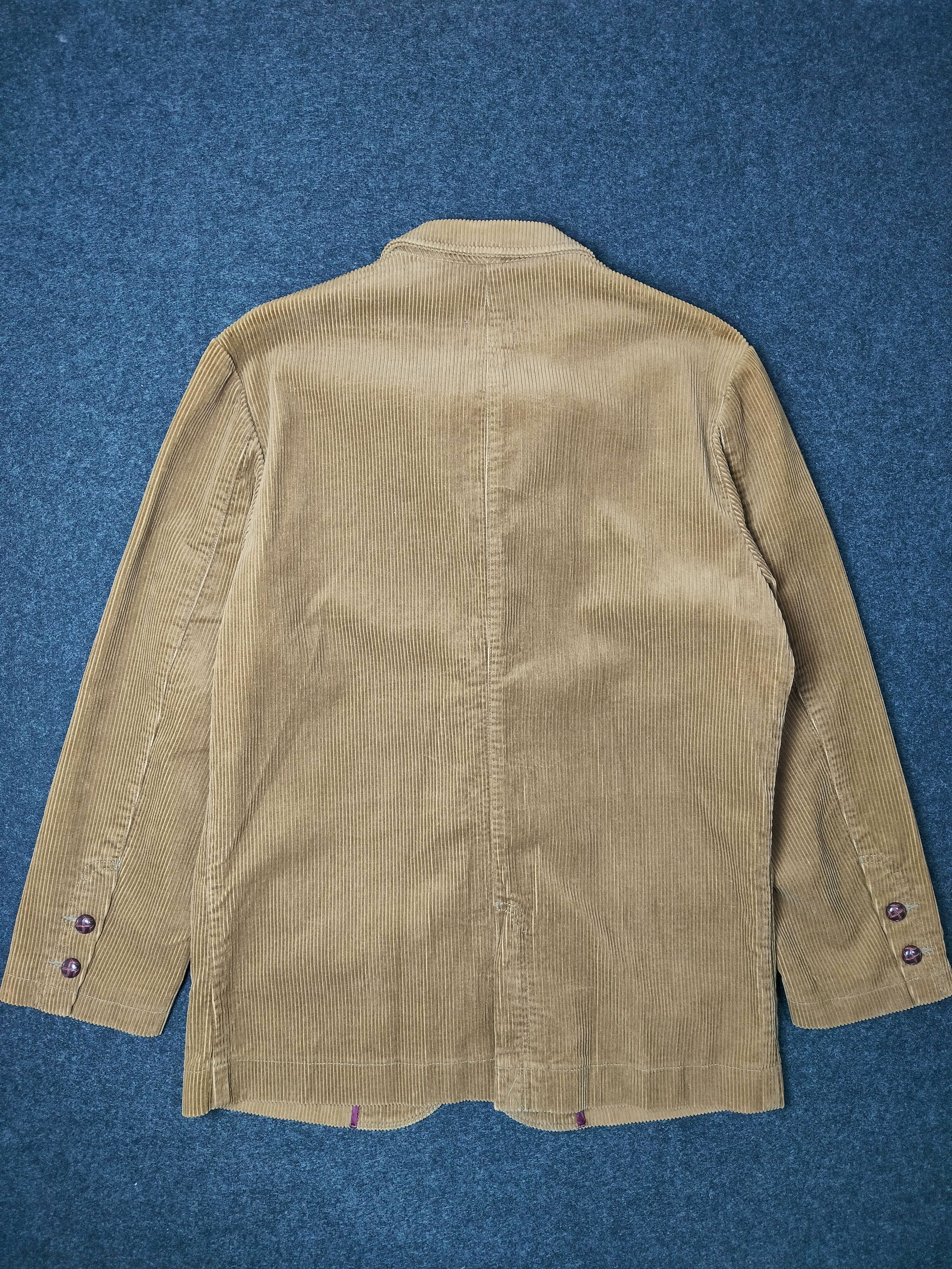 Chaps Vintage 90's Chaps Denim Corduroy Blazer Size US M / EU 48-50 / 2 - 2 Thumbnail