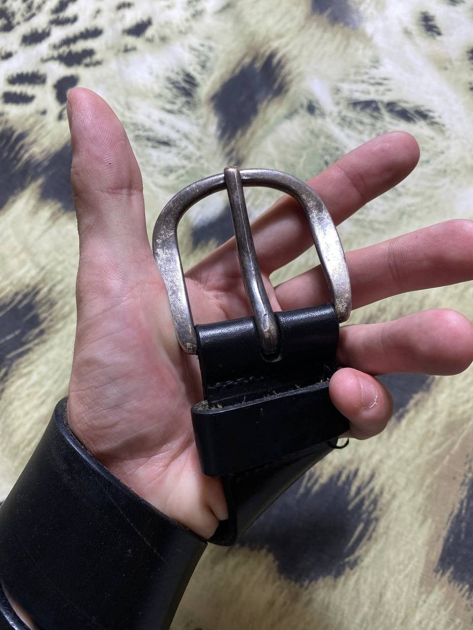 Diesel × Japanese Brand × Vintage Leather Belt Diesel Y2K Size ONE SIZE - 3 Thumbnail