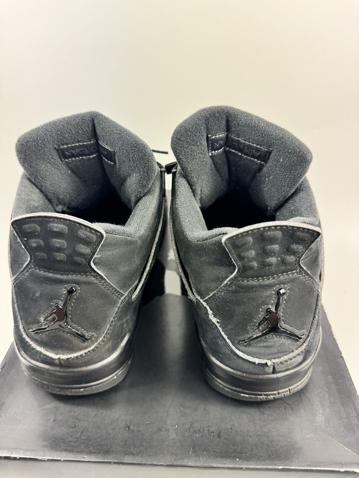 Nike AIR JORDAN 4 RETRO SNEAKERS Size US 10 / EU 43 - 4 Thumbnail