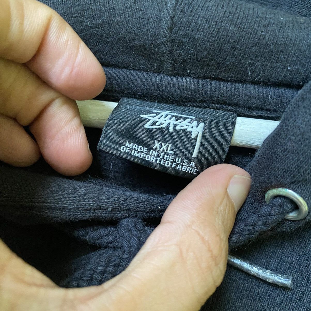Stussy × Vintage 💥STUSSY BIG LOGO HOODIE SWEATER Size US XXL / EU 58 / 5 - 8 Thumbnail