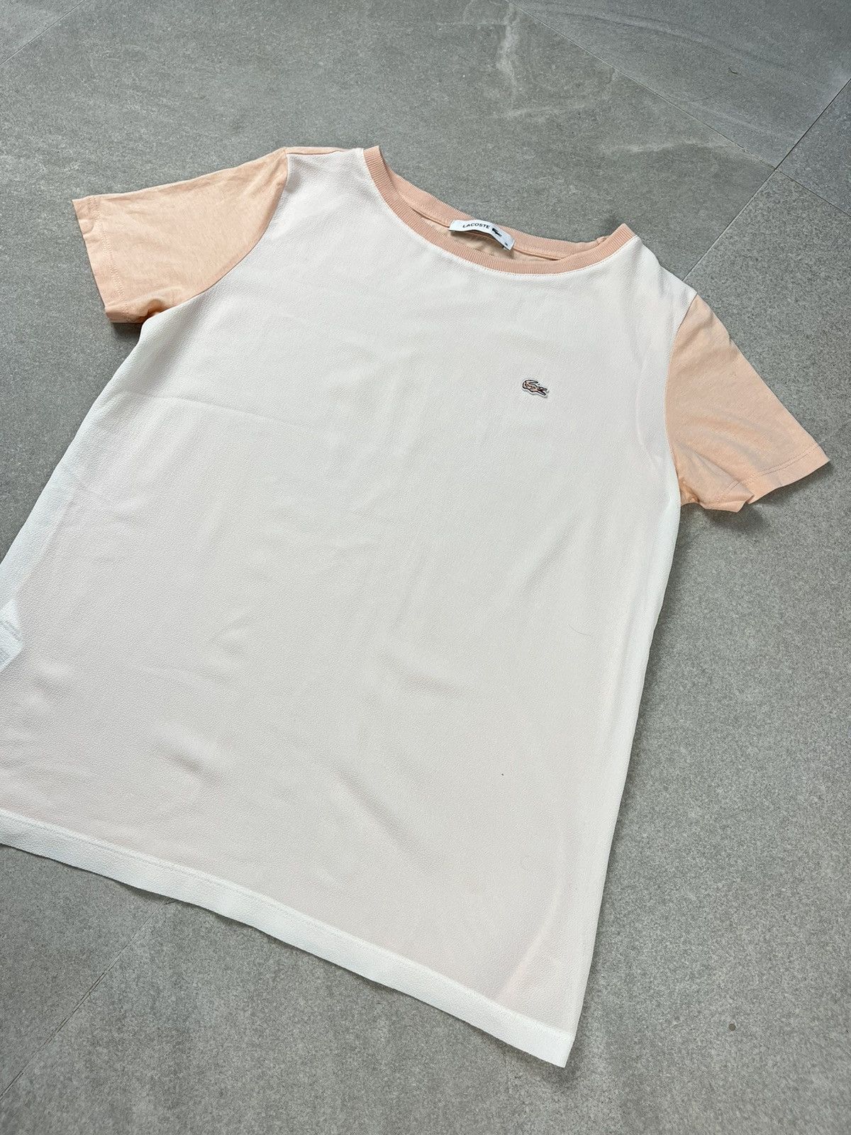Lacoste 🐊Lacoste woman minimalistic t shirt tee Size XS / US 0-2 / IT 36-38 - 1 Thumbnail