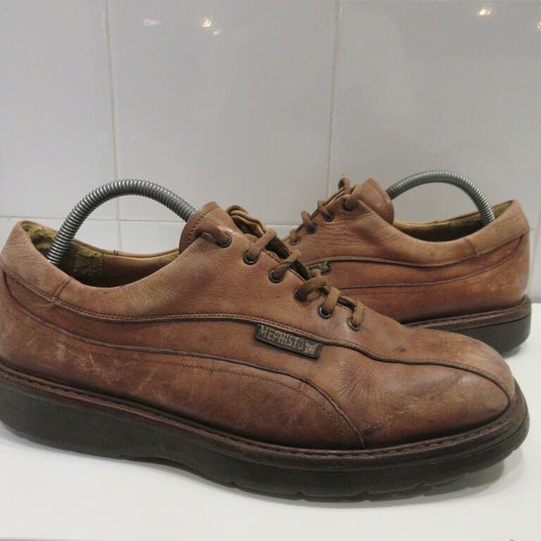 Mephisto × Vintage Vintage memphisto usa brown low leather shoes landrover shoe Size US 9 / EU 42 - 3 Thumbnail