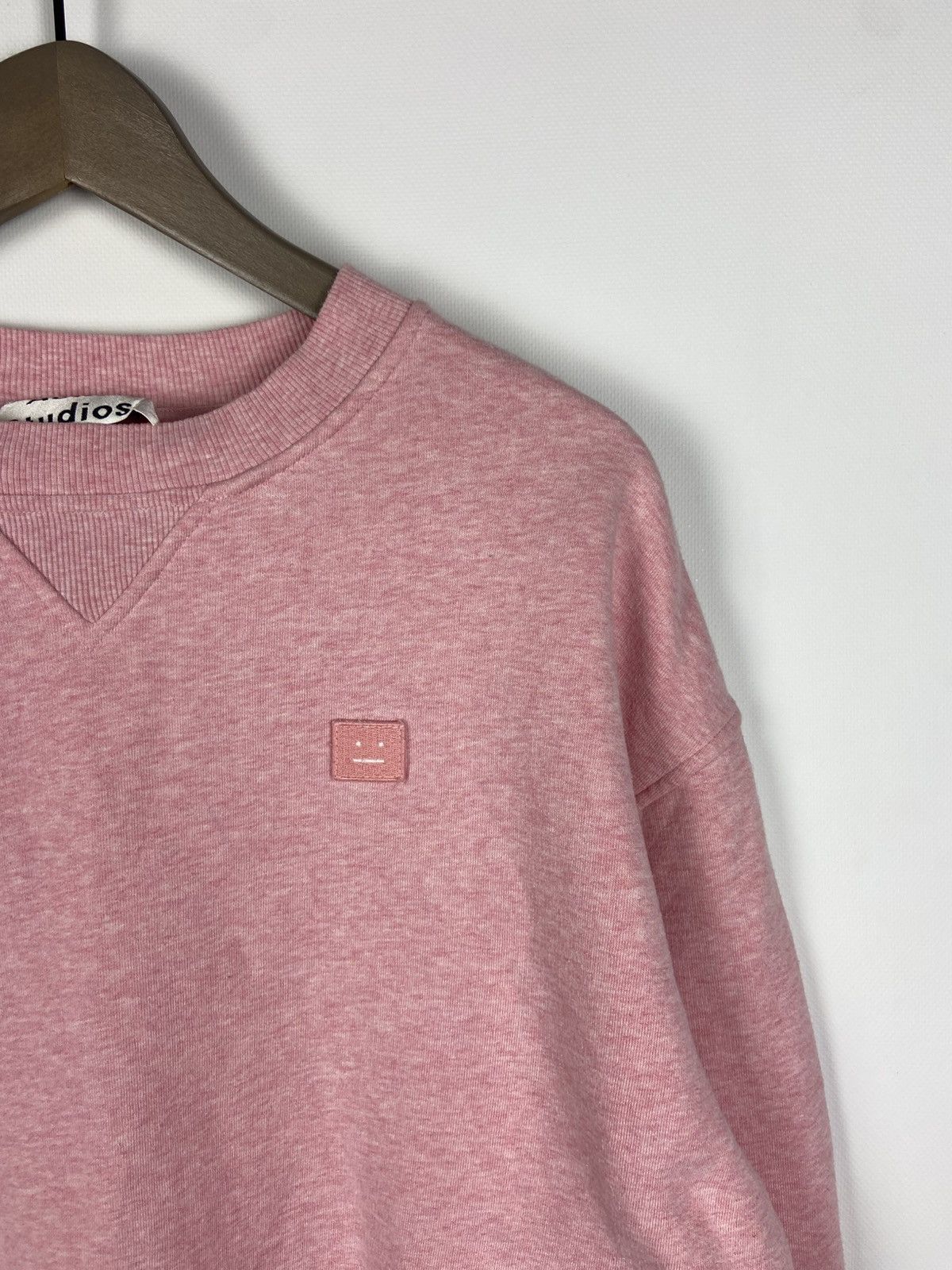 Acne Studios Acne Studios Boxy Yana Face PSS17 Pullover Sweatshirt Womens Size S / US 4 / IT 40 - 3 Thumbnail