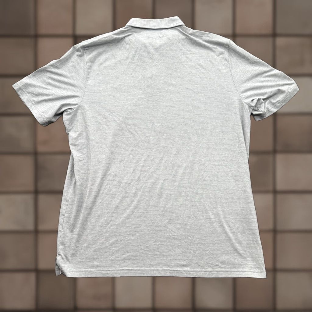 TravisMathew Travis Mathew Polo Shirt Men 2XL Gray Polyester Golf Preppy Shirt Short Sleeve Casual Golfing Outdoors Size US XXL / EU 58 / 5 - 1 Thumbnail
