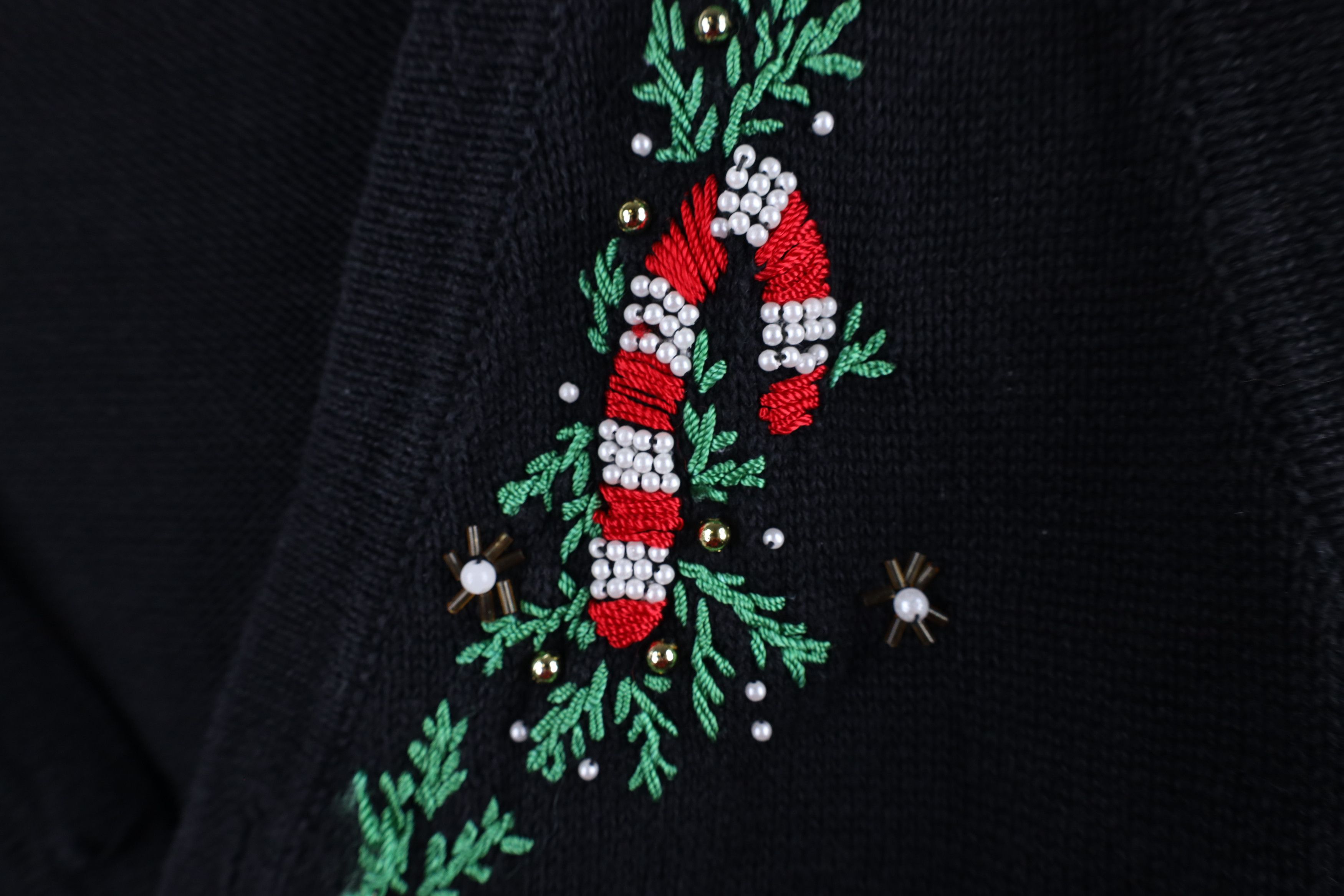 Vintage Vintage 90s Streetwear Embroidered Christmas Sweater Vest Size L / US 10 / IT 46 - 6 Thumbnail