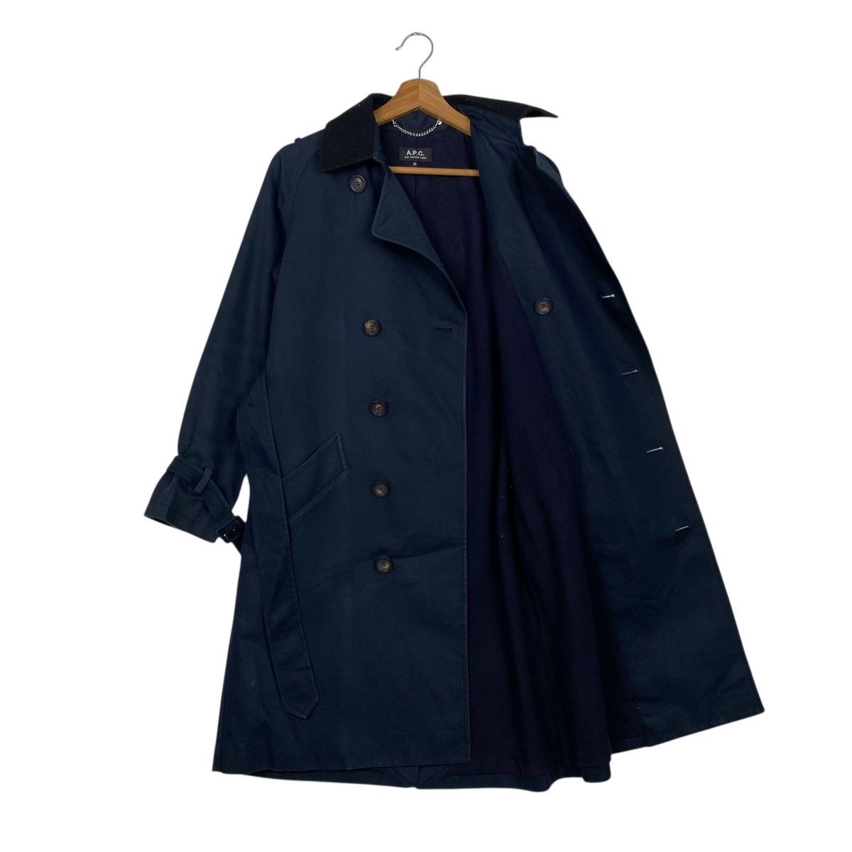 A.P.C. A.P.C trench coat double breasted Size US XS / EU 42 / 0 - 10 Thumbnail