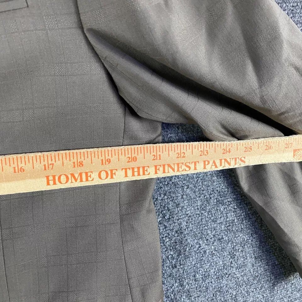 Fubu Fubu Collection Blazer Men's Size 44R Jacket Suit Wool Size 44R - 2 Thumbnail