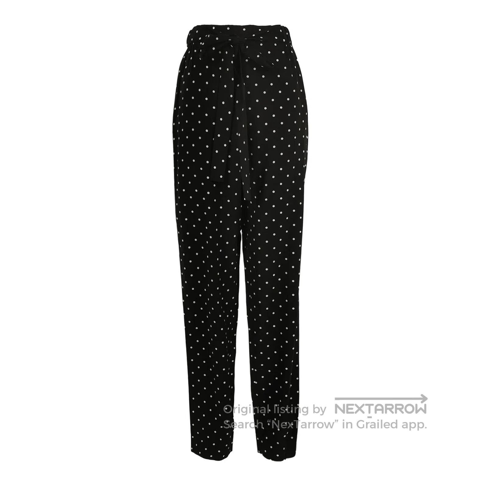 Prada Prada Polka Dot Silk Trousers in Size 38 . Size 37" - 1 Thumbnail