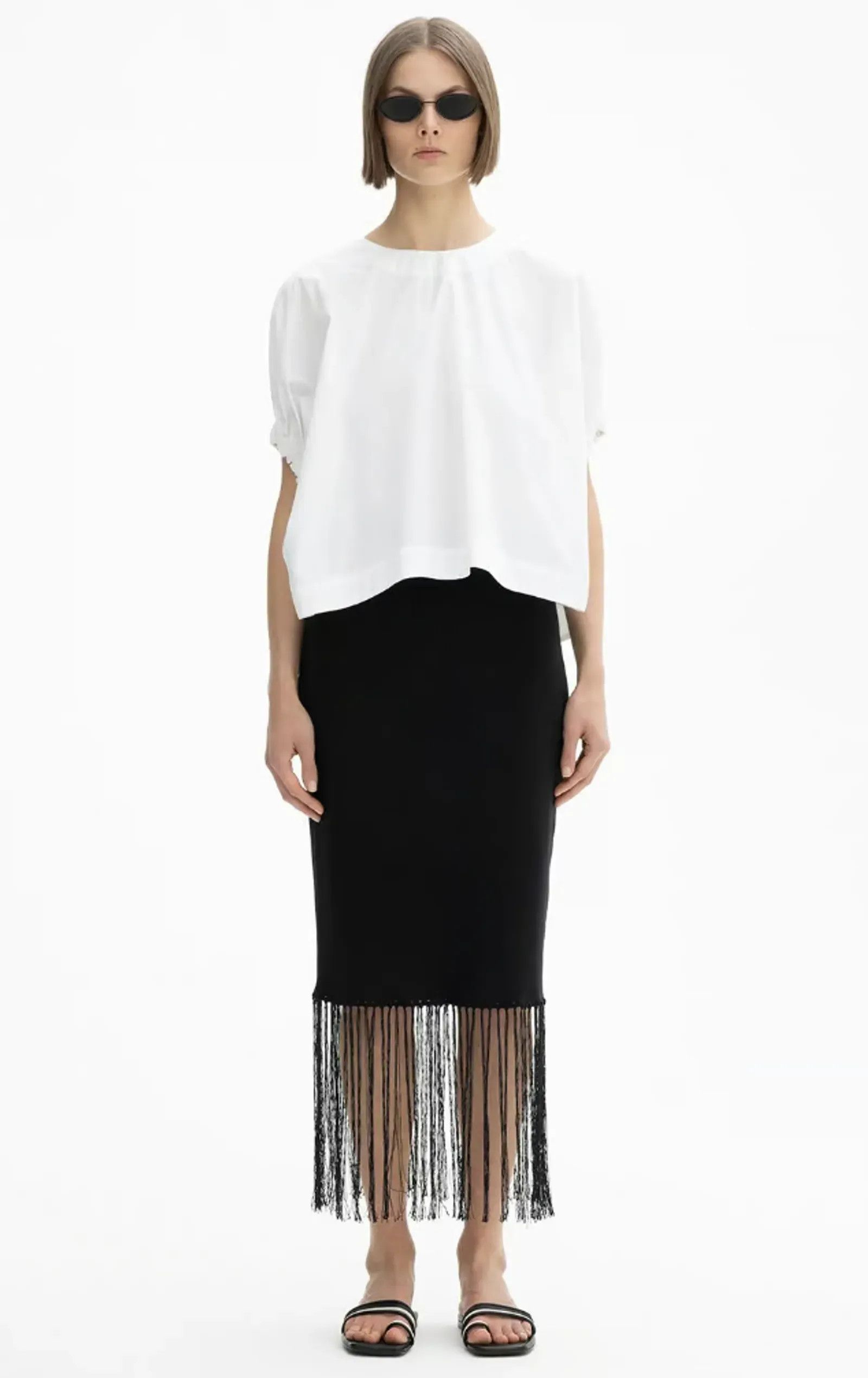Dagmar Dagmar Fringe Skirt Skirt Size 27" / US 4 / IT 40 - 1 Thumbnail