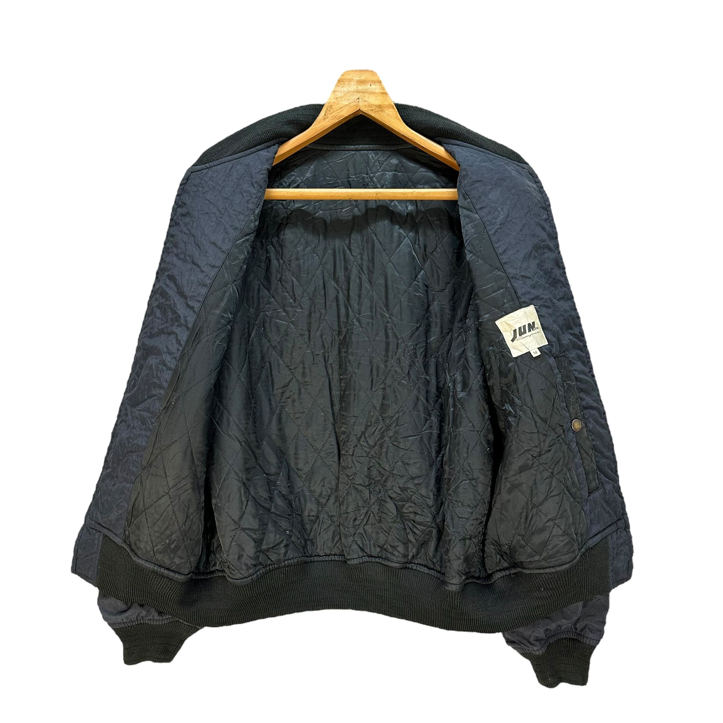 JUN MEN JUN MEN Back Big Logo Riot Bomber Jacket #A49-1137 Size US M / EU 48-50 / 2 - 9 Thumbnail