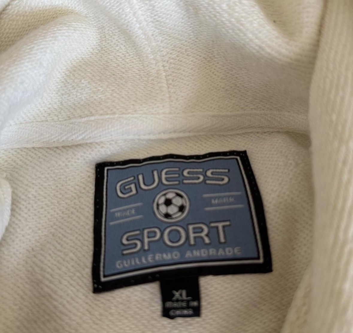 424 424 x GUESS SPORT COLLAB HOODIE SOCCER Size US XL / EU 56 / 4 - 3 Thumbnail